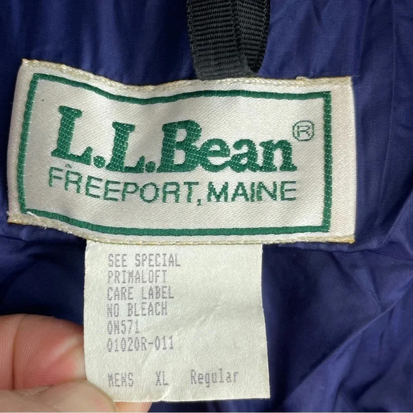 LL Bean Mens Size XL Vintage Gore-tex insulated Coat c140 - Picture 5 of 11